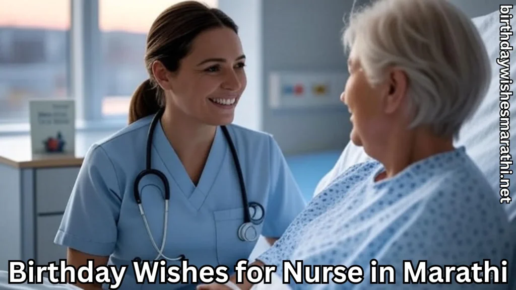 Nurse talking to senior patient in hospital bed with stethoscope on