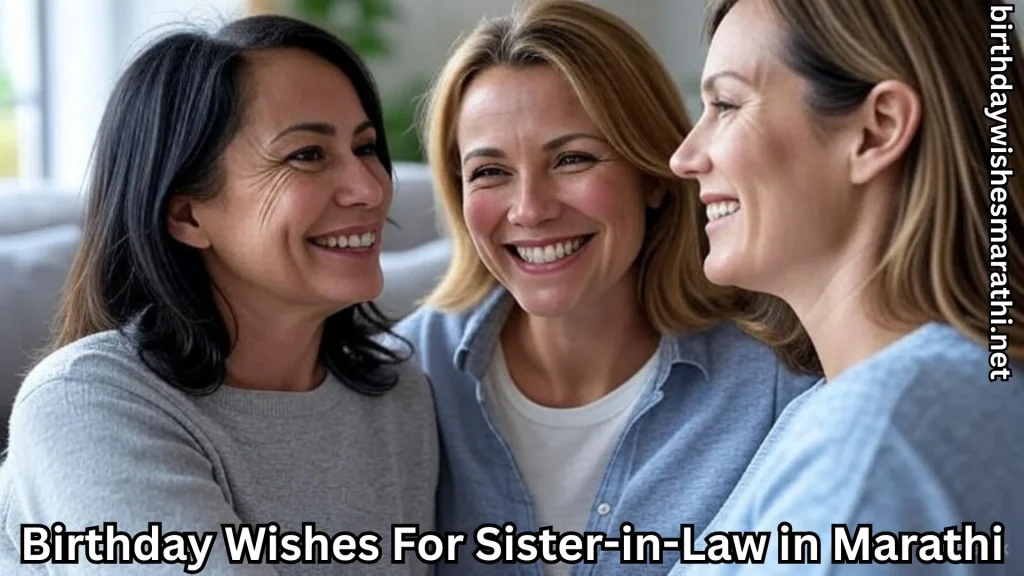 Three women smiling and talking while seated together indoors